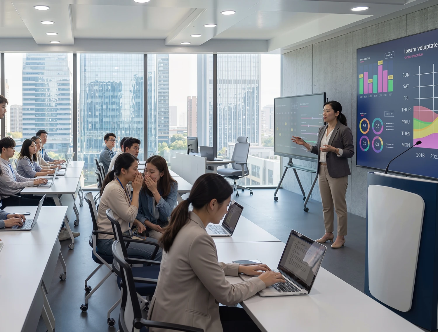 탐보드 QLED 전자칠판 (2025)