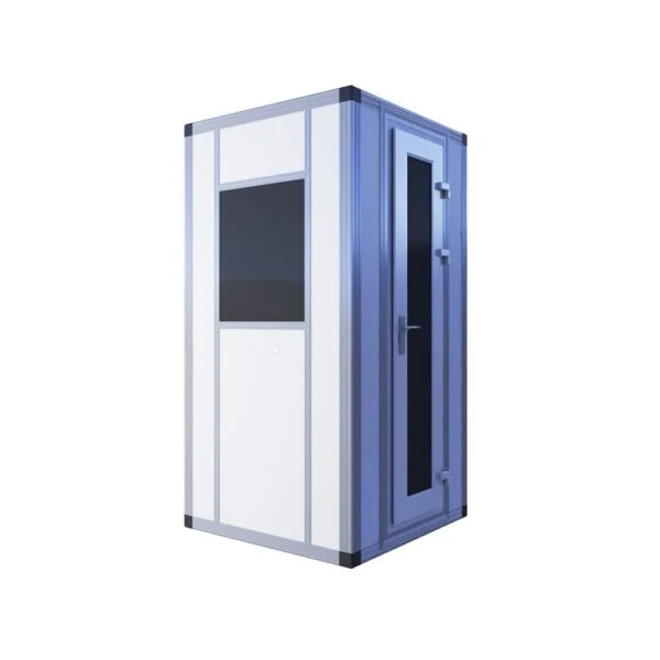 탐소리큐브 1111AB 현장 조립식 미니 1인용 청력검사 방음부스