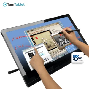 듀얼터치 22형 타블렛모니터 TT-220DD+Doc Zooom Plus 스마트 지원도구