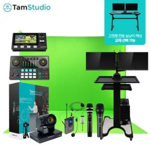 탐투스 인공지능 탐스튜디오 P400 촬영 크로마키 가상 합성 스트리밍