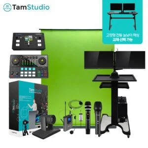 탐투스 VR 탐스튜디오 S300 버추얼 스튜디오 수업 방송 촬영 3D