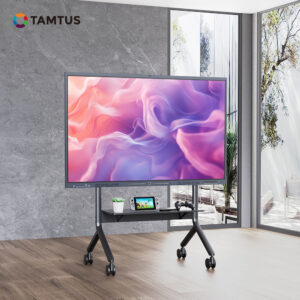 탐투스 NB 65~90인치 전동 높낮이 조절 이동식 TV 스탠드 P150